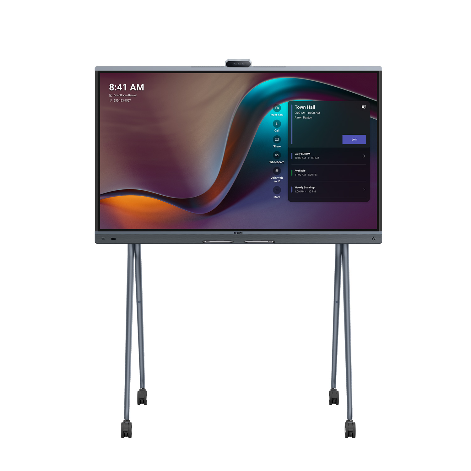 4–Yealink-MeetingBoard-Pro-cart