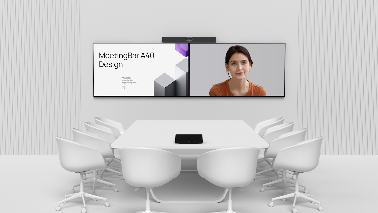 9 Yealink A40 above 2 displays